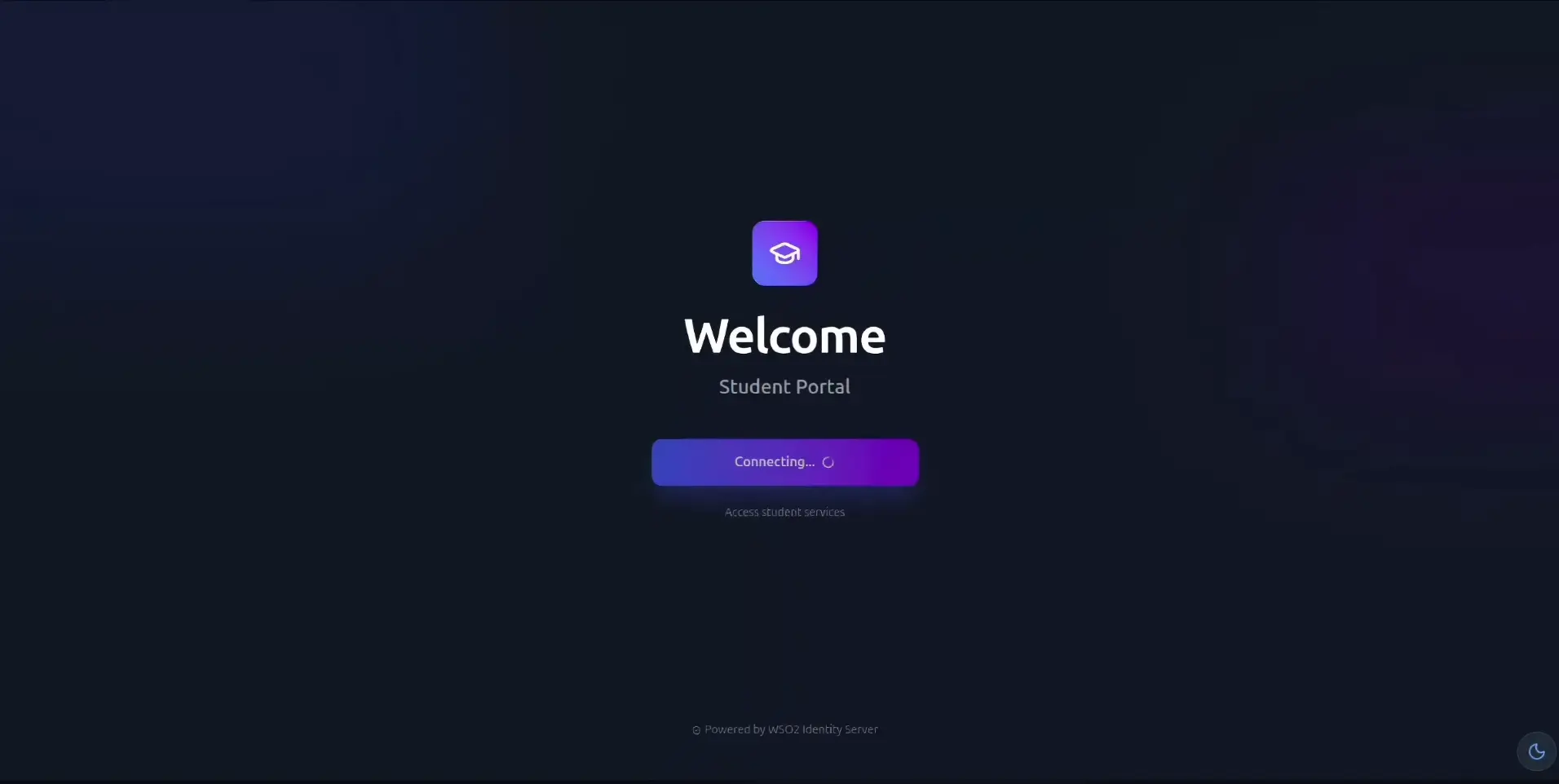 University-SSO Multi-Portal System architecture and UI preview